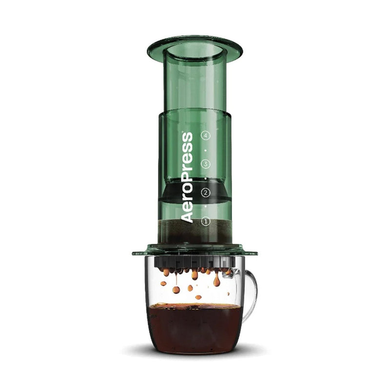 AeroPress Coffee & Espresso Maker - Clear Green