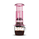AeroPress Coffee & Espresso Maker - Clear Pink