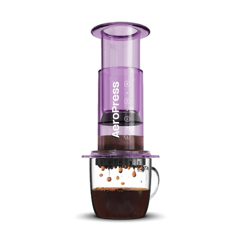 AeroPress Coffee & Espresso Maker - Clear Purple