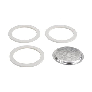 Bialetti Moka Express 9-Cup Replacement Gaskets, 3 Pack