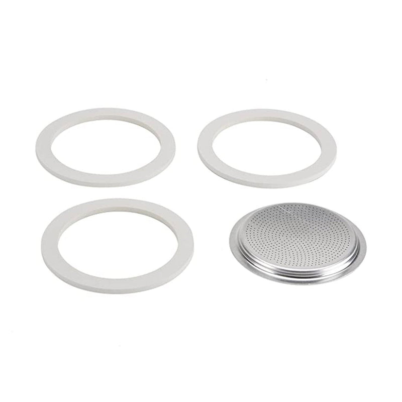 Bialetti Moka Express 9-Cup Replacement Gaskets, 3 Pack