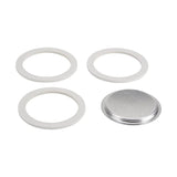 Bialetti Moka Express 9-Cup Replacement Gaskets, 3 Pack