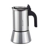 Bialetti Venus Stainless Steel Stovetop Espresso Maker 4 Cup