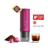 OutIn Nano Portable Electric Espresso Machine, Crimson Red