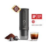 OutIn Nano Portable Electric Espresso Machine, Space Grey