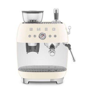 SMEG Manual Espresso Machine — Cream