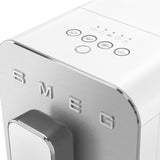 Smeg Super-Automatic Espresso Machine with Steam Wand — Matte White