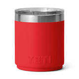 YETI Rambler 10 oz. Ceramic Lined Lowball 2.0 Cup, Rescue Red