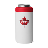 YETI Rambler 16 oz. Colster 2.0 Tall Can Insulator, True North White & Red