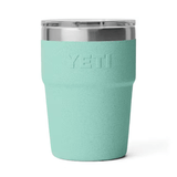 YETI Rambler 16 oz. Stackable Pint Cup with Magslider Lid, Sea Stone