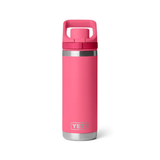 YETI Rambler 18 oz. Bottle with Flip Chug Cap, Tropical Pink