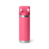 YETI Rambler 18 oz. Bottle with Flip Chug Cap, Tropical Pink
