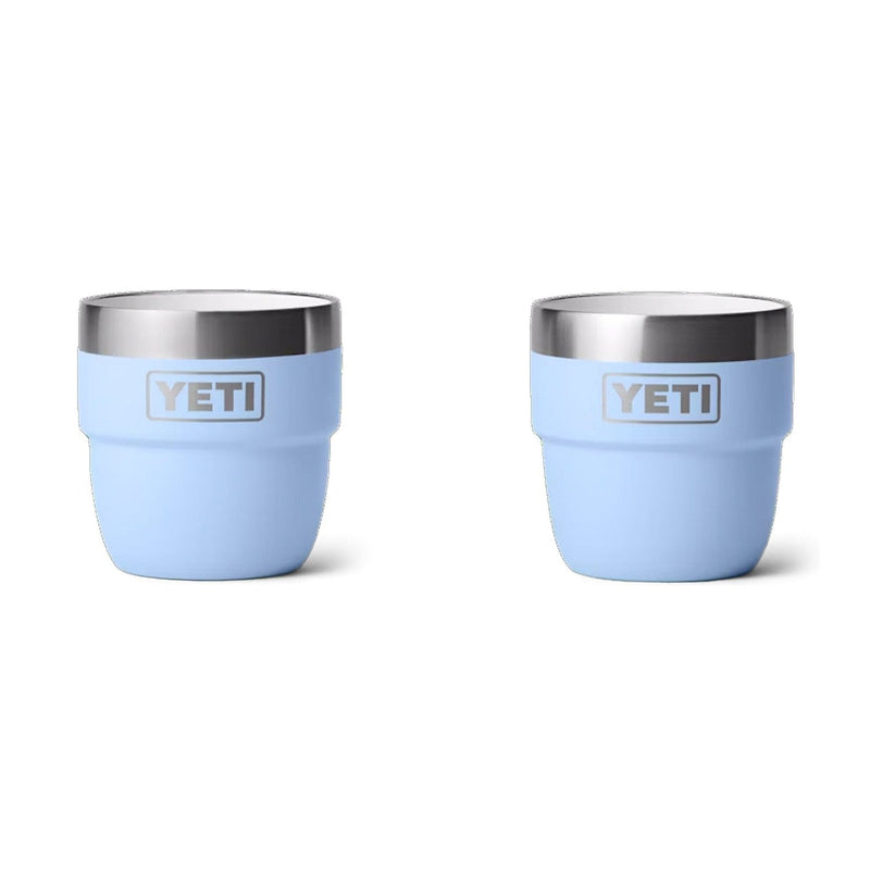 YETI Rambler 4 oz. Espresso Cups Set of 2, Big Sky Blue