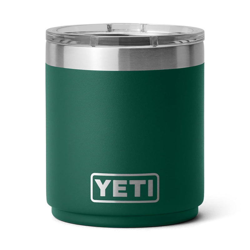 YETI Rambler Lowball 2.0 10 oz. Cup, Black Forest Green