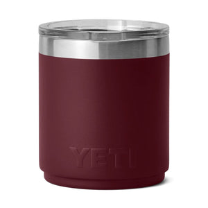 YETI Rambler Lowball 2.0 10 oz. with MagSlider Lid, Wild Vine Red